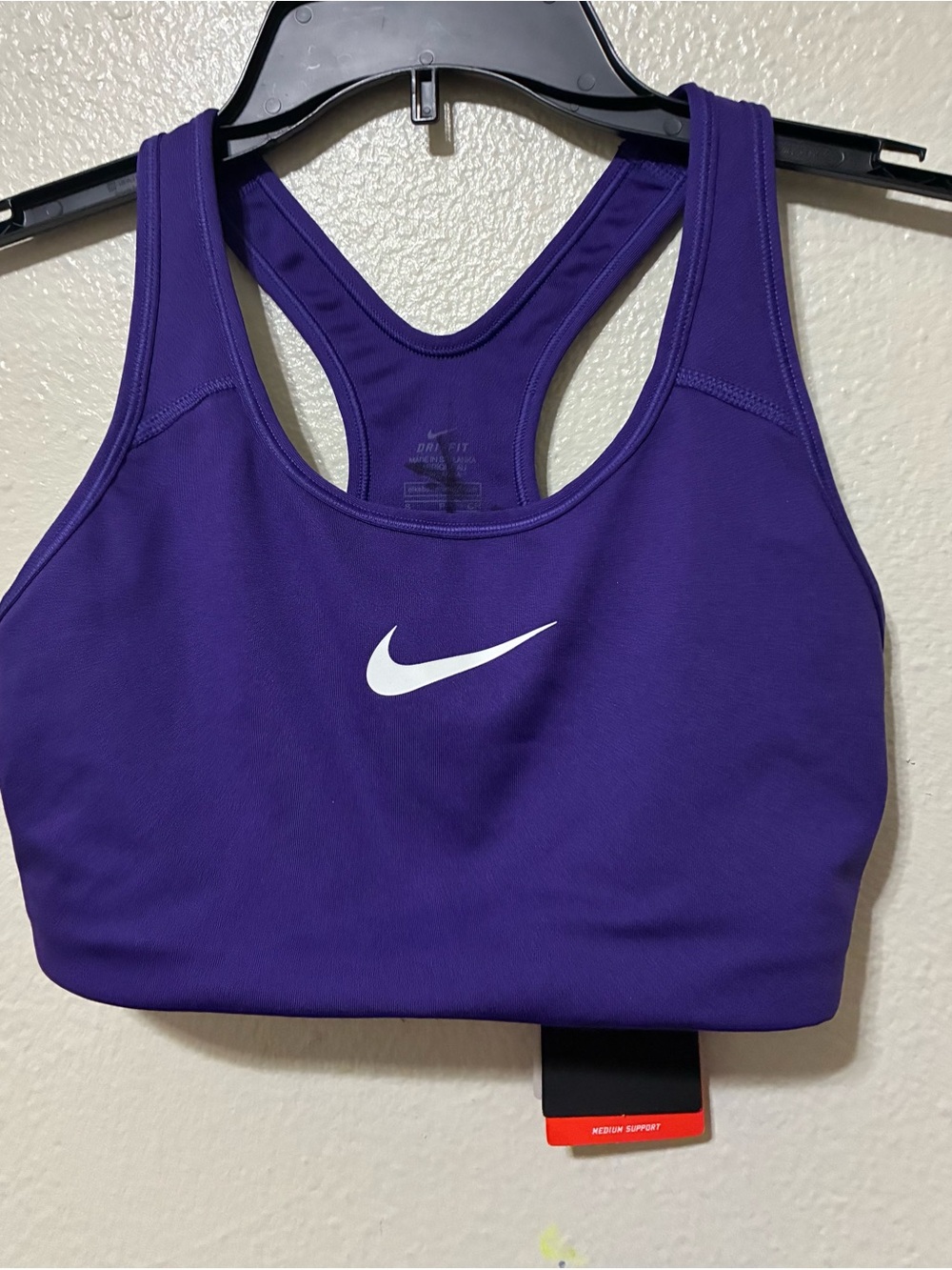 Nike Women's Purple Dri-FIt Sports Bra